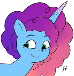 Size: 2211x2261 | Tagged: safe, artist:frownfactory, imported from derpibooru, pony, unicorn, female, g5, horn, mare, misty brightdawn, my little pony: tell your tale, rebirth misty, simple background, solo, transparent background