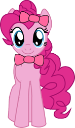 Size: 493x830 | Tagged: safe, artist:supermalikj, imported from derpibooru, pinkie pie, earth pony, pony, female, looking at you, mare, simple background, solo, transparent background