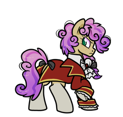 Size: 1000x950 | Tagged: safe, artist:paperbagpony, imported from derpibooru, oc, oc:quickdraw, bow, clothes, coat markings, commissioner:dhs, costume, formal wear, freckles, frown, hair bow, halloween, holiday, simple background, socks (coat markings), the count of monte cristo, transparent background