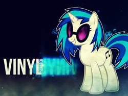 Size: 1024x768 | Tagged: artist needed, source needed, safe, imported from derpibooru, dj pon-3, vinyl scratch, unicorn, glasses, horn, wallpaper