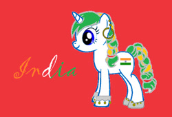 Size: 749x510 | Tagged: safe, artist:little-box-of-love, imported from derpibooru, oc, oc only, pony, india, nation ponies, ponified, solo