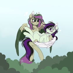 Size: 894x894 | Tagged: safe, artist:mikara03, imported from derpibooru, oc, oc only, earth pony, pegasus, pony