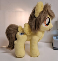 Size: 674x717 | Tagged: safe, artist:epicrainbowcrafts, imported from derpibooru, pegasus, pony, alex gaskarth, all time low, colt, commission, foal, frown, irl, male, photo, plushie, ponified, solo, spread wings, standing, tail, tail feathers, wings