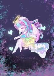 Size: 750x1061 | Tagged: safe, artist:zhaoyingli18055, imported from derpibooru, princess flurry heart, equestria girls, solo