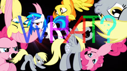 Size: 1024x576 | Tagged: safe, artist:raritydiamondd, imported from derpibooru, applejack, fluttershy, pinkie pie, rainbow dash, rarity, twilight sparkle, earth pony, pegasus, pony, unicorn, horn, mane six