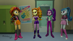 Size: 1024x576 | Tagged: safe, artist:diod0rus, imported from derpibooru, adagio dazzle, aria blaze, sonata dusk, sunset shimmer, equestria girls, the dazzlings