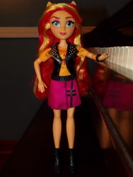 Size: 3456x4608 | Tagged: safe, imported from derpibooru, sunset shimmer, equestria girls, doll, photo, toy