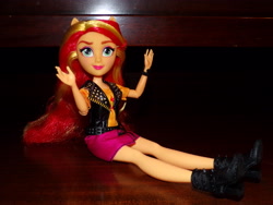 Size: 4608x3456 | Tagged: safe, imported from derpibooru, sunset shimmer, equestria girls, doll, photo, toy