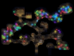 Size: 4644x3552 | Tagged: safe, imported from derpibooru, pony, pony town, cave, gemstones, map, polyethylene server