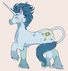 Size: 871x917 | Tagged: safe, artist:lululaozi, imported from derpibooru, oc, oc only, pony, unicorn, horn, solo