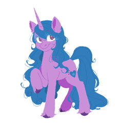 Size: 493x517 | Tagged: safe, artist:cornun1corn, imported from derpibooru, izzy moonbow, pony, unicorn, female, g5, horn, mare, solo