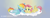 Size: 750x276 | Tagged: safe, artist:looofa, imported from derpibooru, fluttershy, rainbow dash, pegasus, pony, cloud, duo, lying down, sky, sun