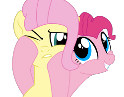 Size: 2549x2000 | Tagged: safe, artist:jadeharmony, imported from derpibooru, fluttershy, pinkie pie, female, flutterpie, lesbian, shipping, squishy cheeks