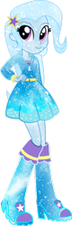 Size: 573x1800 | Tagged: safe, artist:mirai-digi, imported from derpibooru, trixie, human, equestria girls, boots, clothes, high heel boots, hoodie, shirt, shoes, skirt, solo, trixie wearing her boots