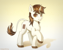 Size: 2500x2000 | Tagged: safe, artist:adagiostring, imported from derpibooru, oc, oc only, oc:dorm pony, pony, unicorn, horn