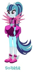 Size: 305x655 | Tagged: safe, imported from derpibooru, sonata dusk, equestria girls, crystal guardian, solo