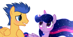 Size: 748x380 | Tagged: safe, artist:galaxiastarfall, imported from derpibooru, flash sentry, twilight sparkle, alicorn, pegasus, pony, female, flashlight, male, mare, shipping, stallion, straight