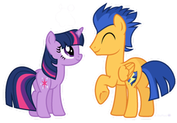 Size: 1280x886 | Tagged: safe, artist:dogpawls, imported from derpibooru, flash sentry, twilight sparkle, pegasus, pony, unicorn, female, flashlight, horn, male, mare, shipping, stallion, straight, unicorn twilight