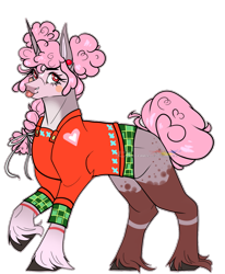 Size: 989x1200 | Tagged: safe, artist:legendaryshadee, imported from derpibooru, oc, oc:bright market, pony, unicorn, clothes, female, hoodie, horn, mare, simple background, solo, tongue out, transparent background