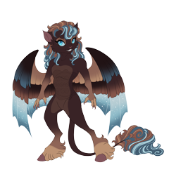 Size: 5000x4900 | Tagged: safe, artist:gigason, imported from derpibooru, oc, oc:noctule, abyssinian, hybrid, absurd resolution, colored wings, multicolored wings, offspring, parent:capper dapperpaws, parent:nightmare moon, solo, wings