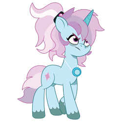 Size: 1200x1200 | Tagged: safe, artist:prixy05, imported from derpibooru, oc, oc only, oc:jynx illusa, pony, unicorn, commission, female, horn, mare, simple background, solo, transparent background, vector