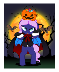 Size: 4112x5000 | Tagged: safe, artist:jhayarr23, oc, oc:spiral galaxies, bat pony, pony, bat pony oc, bat wings, female, halloween, holiday, mare, solo, vector, wings