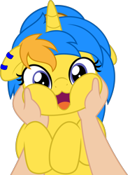 Size: 3713x5000 | Tagged: safe, artist:jhayarr23, oc, oc only, pony, female, mare, open mouth, solo, vector