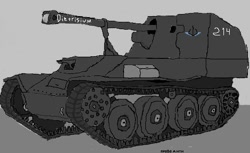 Size: 480x294 | Tagged: safe, imported from derpibooru, tank, changeling, equestria at war mod, german, world war ii