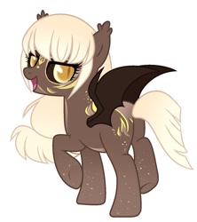 Size: 1221x1374 | Tagged: safe, imported from derpibooru, oc, oc only, oc:gilded oak, bat pony, pony, base, base used, butt, cute, female, looking at you, mare, plot, seductive, simple background, smiling, vector, white background, yellow eyes