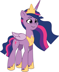 Size: 1140x1391 | Tagged: safe, artist:prixy05, imported from derpibooru, twilight sparkle, alicorn, pony, the last problem, female, flowing mane, g4 to g5, g5, generation leap, jewelry, mare, my little pony: tell your tale, older, older twilight, older twilight sparkle (alicorn), princess twilight 2.0, regalia, simple background, solo, transparent background, twilight sparkle (alicorn), vector