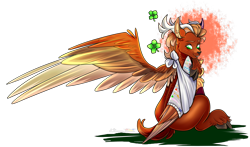 Size: 2550x1500 | Tagged: safe, artist:legendaryshadee, imported from derpibooru, oc, oc only, deer, deer pony, original species, peryton, simple background, solo, transparent background