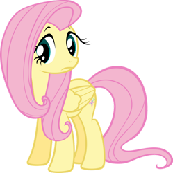 Size: 1280x1283 | Tagged: safe, artist:krazy3, imported from derpibooru, fluttershy, pegasus, pony, friendship is magic, .svg available, female, mare, my little pony, simple background, solo, transparent background, vector