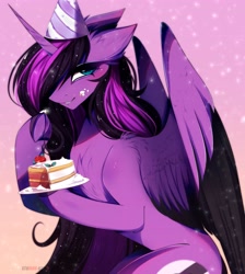 Size: 3665x4096 | Tagged: safe, artist:krissstudios, oc, oc only, pony, cake, female, food, mare