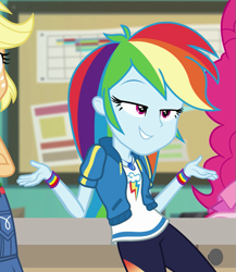 Size: 521x600 | Tagged: safe, imported from derpibooru, screencap, rainbow dash, human, equestria girls, solo