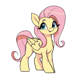 Size: 2300x2300 | Tagged: safe, artist:aquaticvibes, imported from derpibooru, fluttershy, pegasus, pony, solo