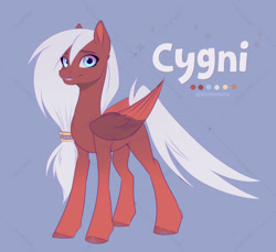 Size: 2488x2280 | Tagged: safe, artist:nettlemoth, imported from derpibooru, oc, oc only, oc:cygni, pegasus, pony, pegasus oc, solo, wings