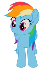 Size: 433x600 | Tagged: artist needed, safe, imported from derpibooru, rainbow dash, pegasus, pony, female, mare, movie accurate, simple background, solo, trace, transparent background