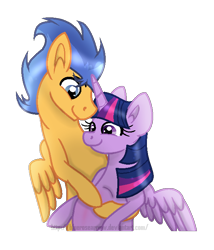 Size: 600x700 | Tagged: safe, artist:bluerosearrow, imported from derpibooru, flash sentry, twilight sparkle, alicorn, pegasus, pony, female, flashlight, male, mare, preglight sparkle, pregnant, shipping, simple background, stallion, straight, transparent background, twilight sparkle (alicorn)