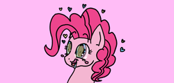 Size: 3995x1920 | Tagged: safe, artist:traphousefluttershy, imported from derpibooru, fluttershy, pinkie pie, blushing, butt, drool, floating heart, flutterbutt, heart