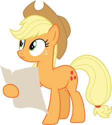 Size: 3000x3367 | Tagged: safe, artist:cloudy glow, imported from derpibooru, applejack, earth pony, going to seed, female, my little pony, schedule, simple background, transparent background, vector