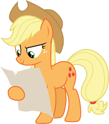 Size: 3000x3396 | Tagged: safe, artist:cloudy glow, imported from derpibooru, applejack, going to seed, applejack's hat, cowboy hat, female, hat, my little pony, simple background, solo, transparent background, vector