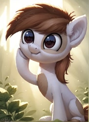 Size: 872x1200 | Tagged: safe, imported from derpibooru, pipsqueak, earth pony, ai content, ai generated, prompter:cypher