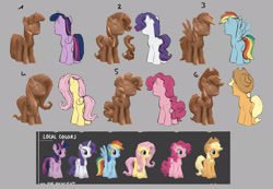 Size: 3000x2074 | Tagged: safe, imported from derpibooru, applejack, fluttershy, pinkie pie, rainbow dash, rarity, twilight sparkle, alicorn, earth pony, pegasus, pony, unicorn, applejack's hat, concept art, cowboy hat, female, figurine, folded wings, g5, group, hat, horn, mane six, mare, my little pony: a new generation, official, sextet, spread wings, twilight sparkle (alicorn), wings