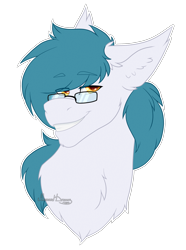 Size: 2712x3644 | Tagged: safe, artist:mustarddreams, imported from derpibooru, oc, oc only, oc:ironsides, earth pony, pony, glasses