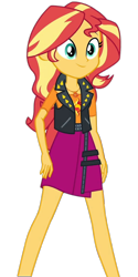 Size: 1000x2000 | Tagged: safe, editor:cutler1228, imported from derpibooru, sunset shimmer, human, equestria girls, female, simple background, transparent background