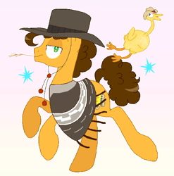 Size: 588x594 | Tagged: safe, artist:lullapiies, imported from derpibooru, boneless, cheese sandwich, pony, simple background, solo, the pony with no name, white background