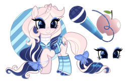 Size: 2834x1822 | Tagged: safe, artist:afterglory, imported from derpibooru, oc, pony, unicorn, clothes, female, horn, leg warmers, mare, solo