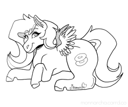 Size: 2500x2100 | Tagged: safe, artist:monnarcha, imported from derpibooru, oc, oc only, pegasus, pony, pegasus oc, solo, wings