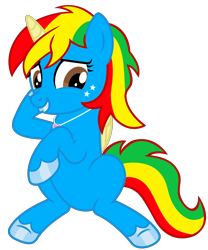 Size: 3488x4183 | Tagged: safe, artist:shieldwingarmorofgod, imported from derpibooru, oc, oc only, oc:royal strength, alicorn, pony, cute, female, simple background, smiling, solo, transparent background, vector