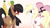 Size: 4238x2392 | Tagged: safe, artist:spoonie, oc, oc only, oc:aryanne, oc:kuruminha, earth pony, pony, adorasexy, bedroom eyes, butt, cute, female, heart eyes, looking at you, looking back, looking back at you, mare, nazi, raised tail, sexy, smiling, smiling at you, tail, wingding eyes